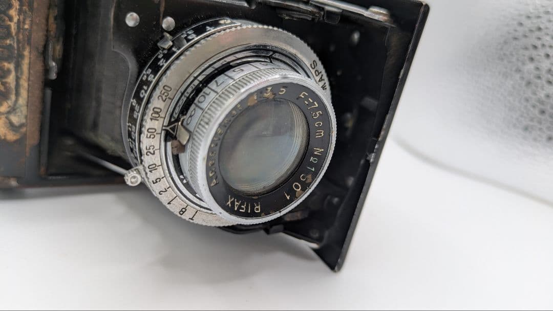 【希少】RIFAX スプリングカメラ ZEISS IKON製レザーケース付き