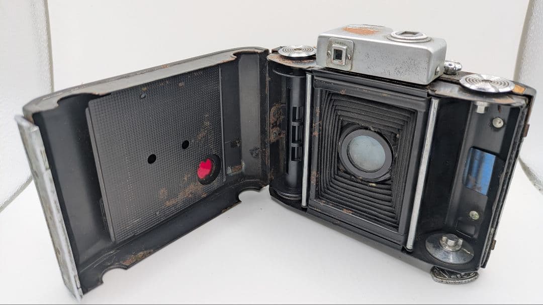 【希少】RIFAX スプリングカメラ ZEISS IKON製レザーケース付き