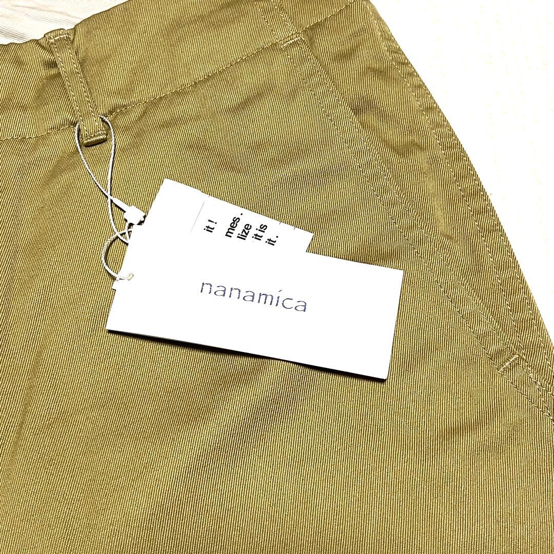 【半額以下】nanamica新品タグ付き ベージュ チノパン