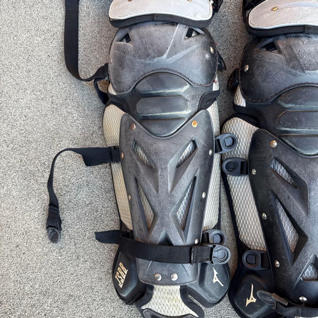 ミズノプロ キャッチャー用防具一式 軟式用 マスクはミズノ