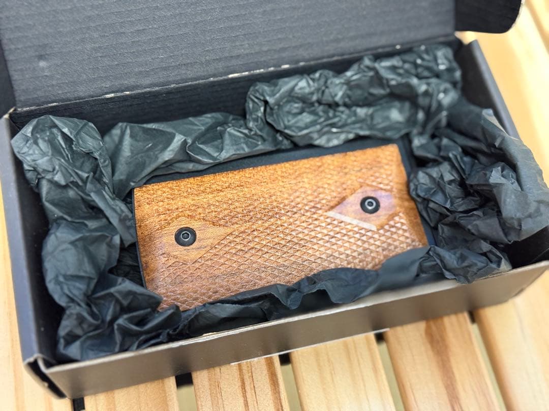 M1911-H 名刺入れ　ブラックエディション ウッドグリップ