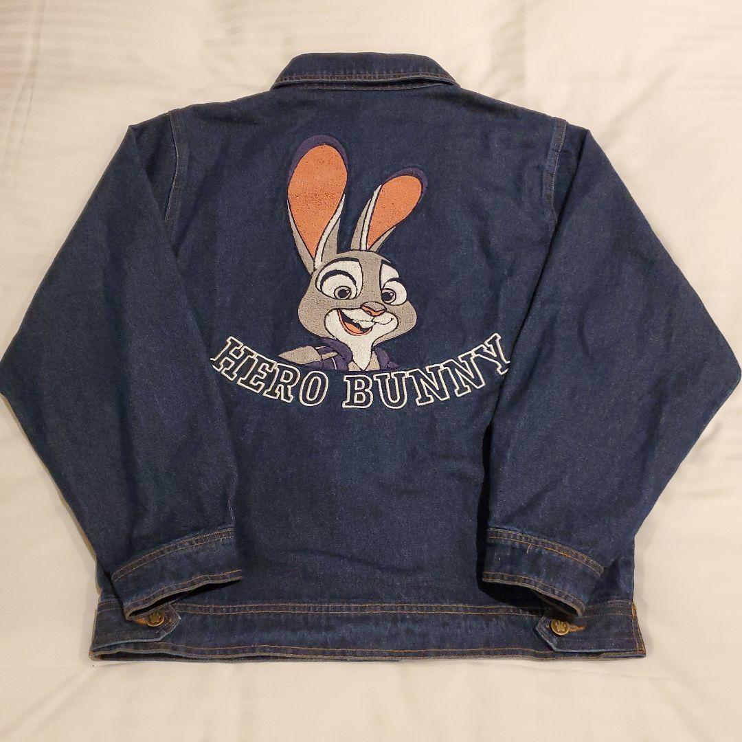ズートピア　アベイル　ディズニー　サガラ刺繍　デニムジャケット　♡ジュディ♡