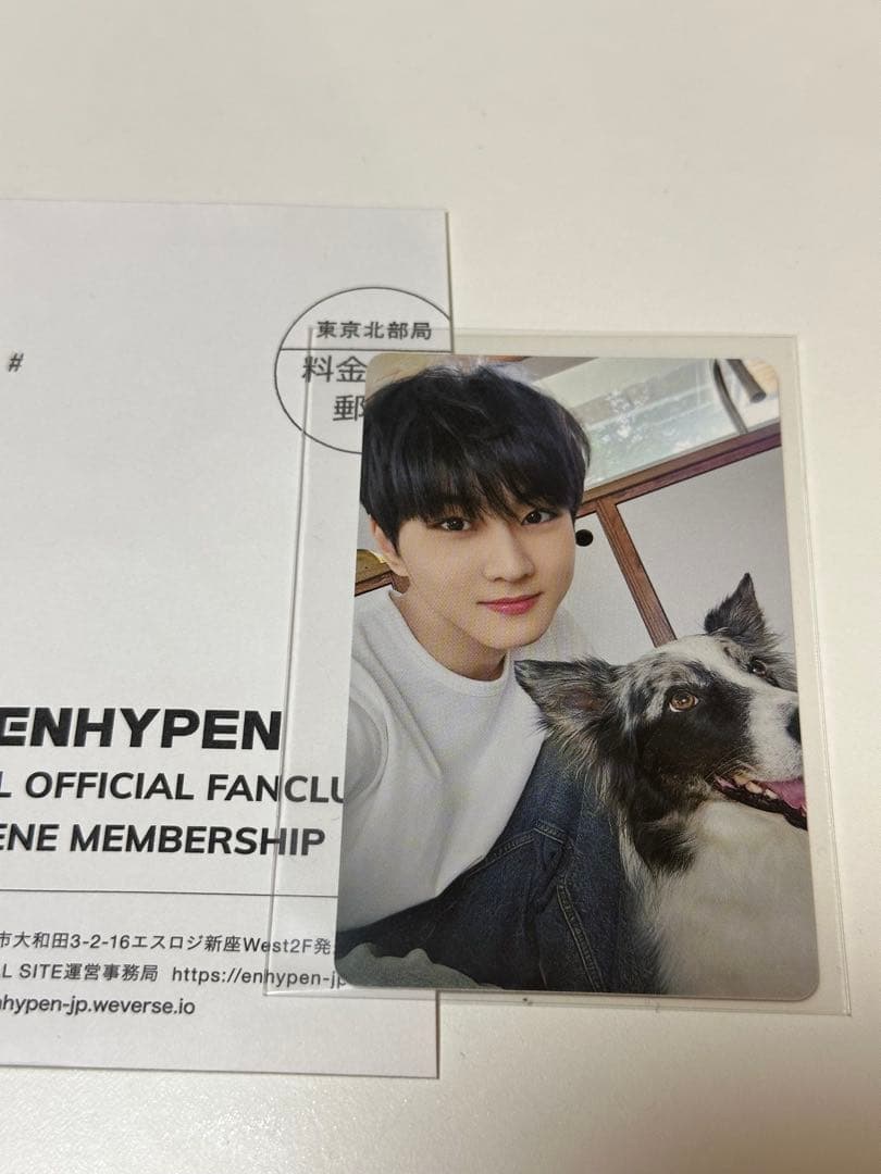 ENHYPEN アンケートトレカ ジョンウォン