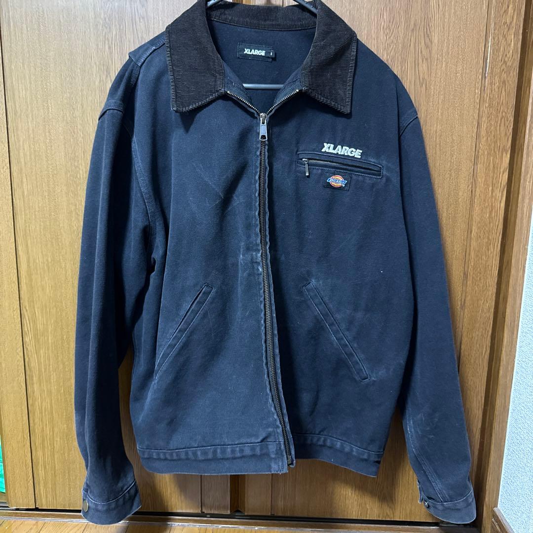 な*う様 XLARGE ブラック ジップアップジャケット