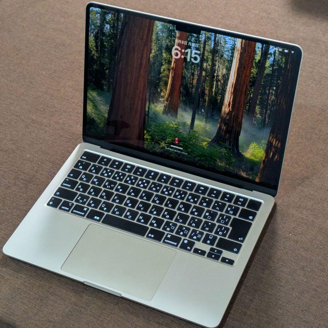 【最大容量100％】MacBook Air M2 16GB 512GB