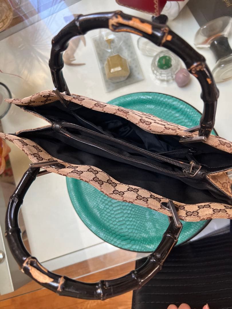 Gucci GGパターン ビジネスバッグ