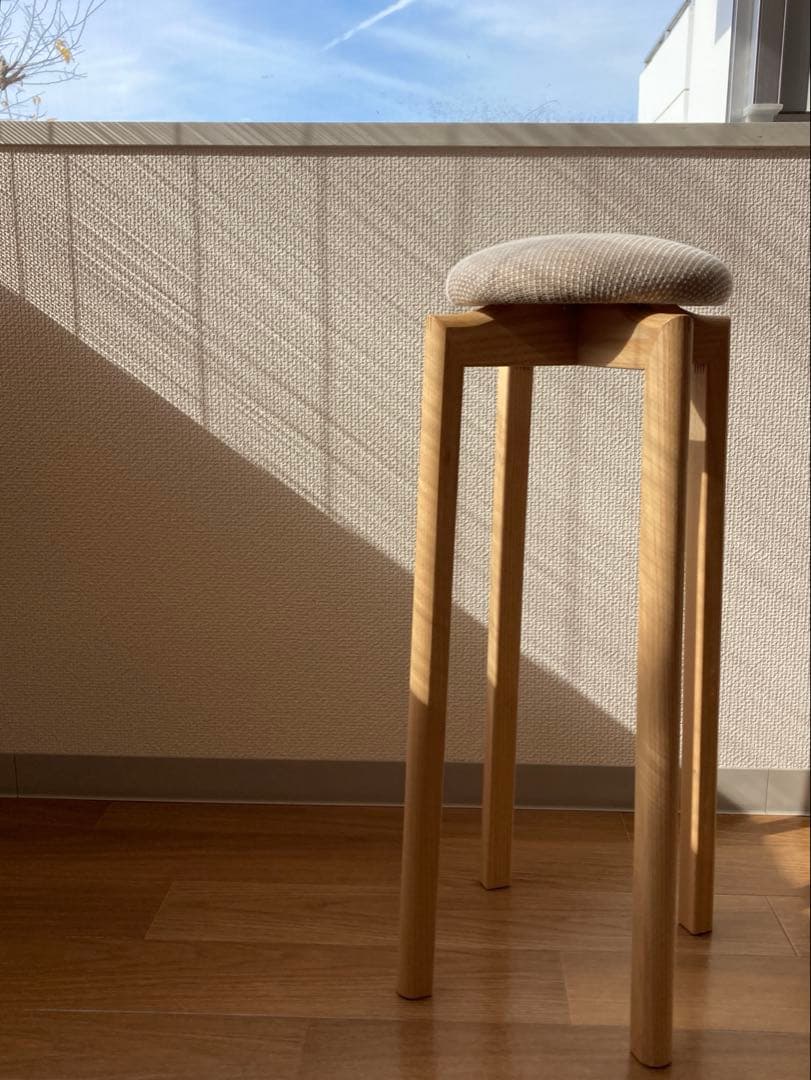 匠工芸 マッシュルームスツール　L 別注生地