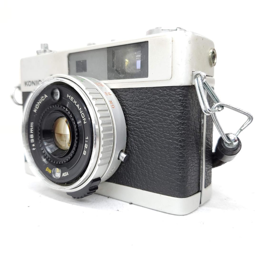 フィルムカメラ KONICA C35 Flash matic F1225-210-4p p