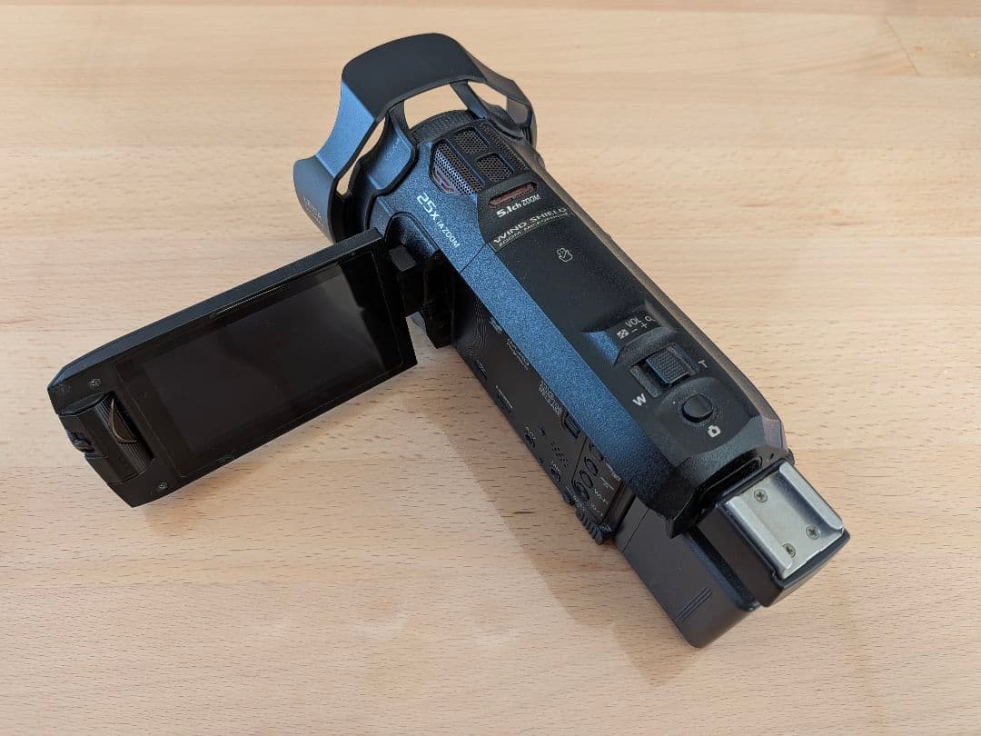 Panasonic 4K ビデオカメラ 25倍ズーム