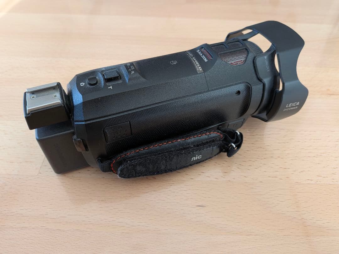 Panasonic 4K ビデオカメラ 25倍ズーム