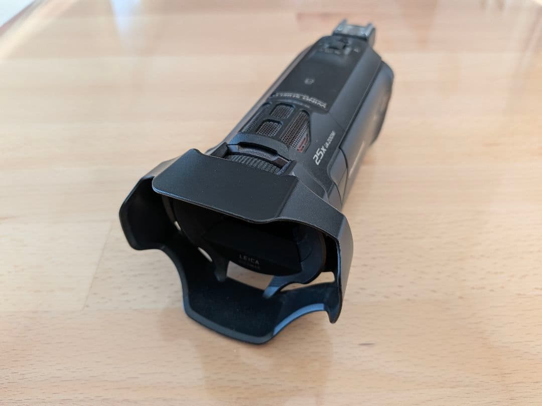 Panasonic 4K ビデオカメラ 25倍ズーム