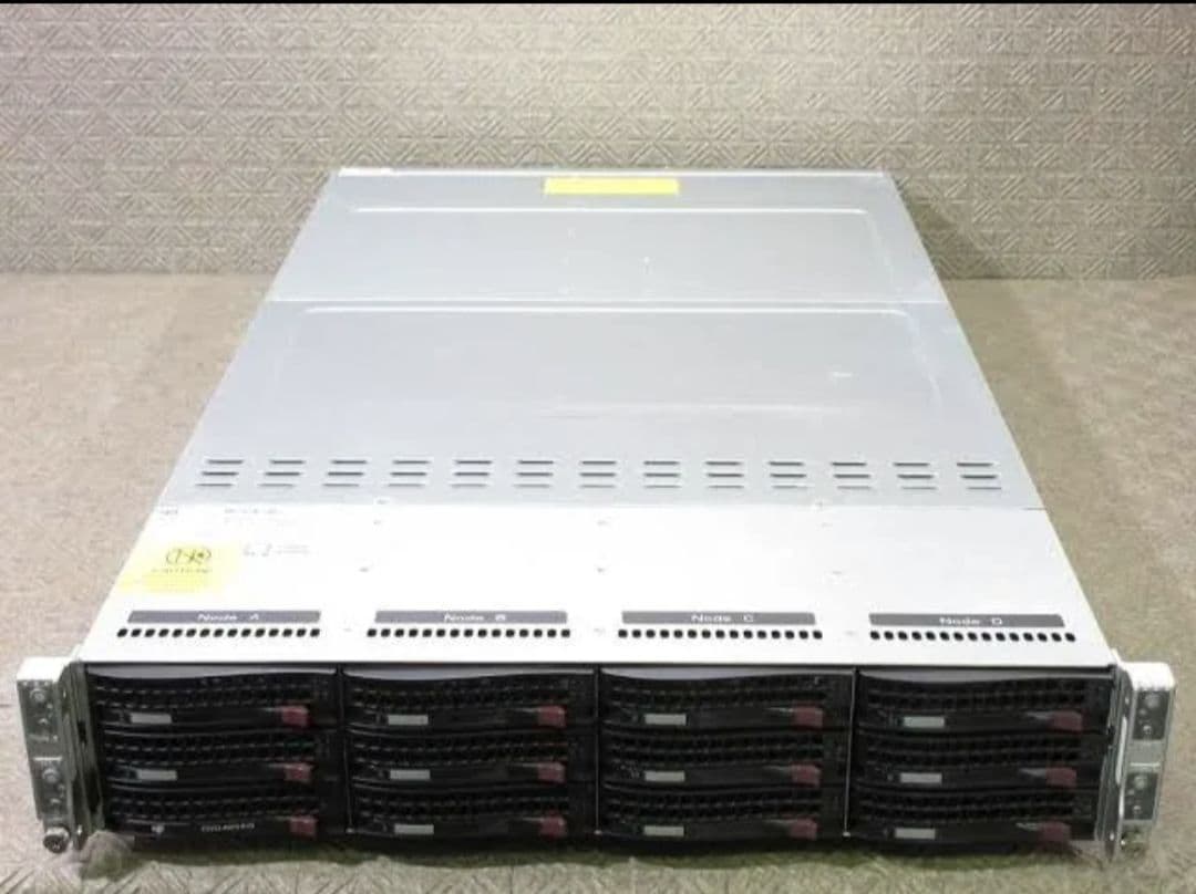 2680v4 x8 4x64GBメモリ増設 /Supermicro x4