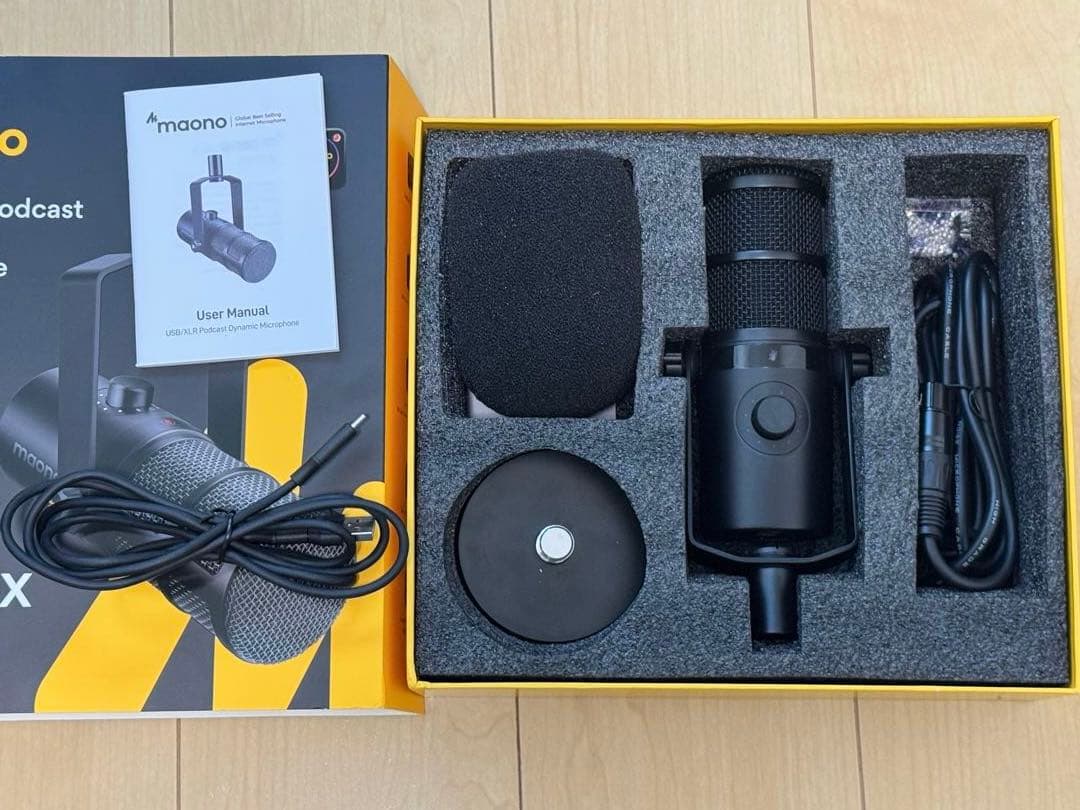 MAONO PD400X ダイナミックマイク USB/XLR