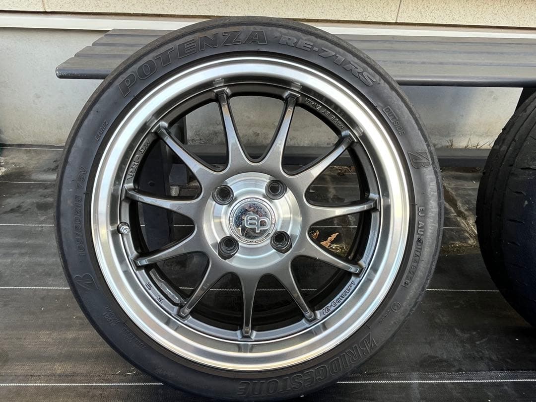 ENKEI EP-01 5.5J-15＋41 100 4H 2本セット②