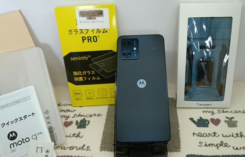 motorola moto g 5G スペースブラック 本体 付属品有り