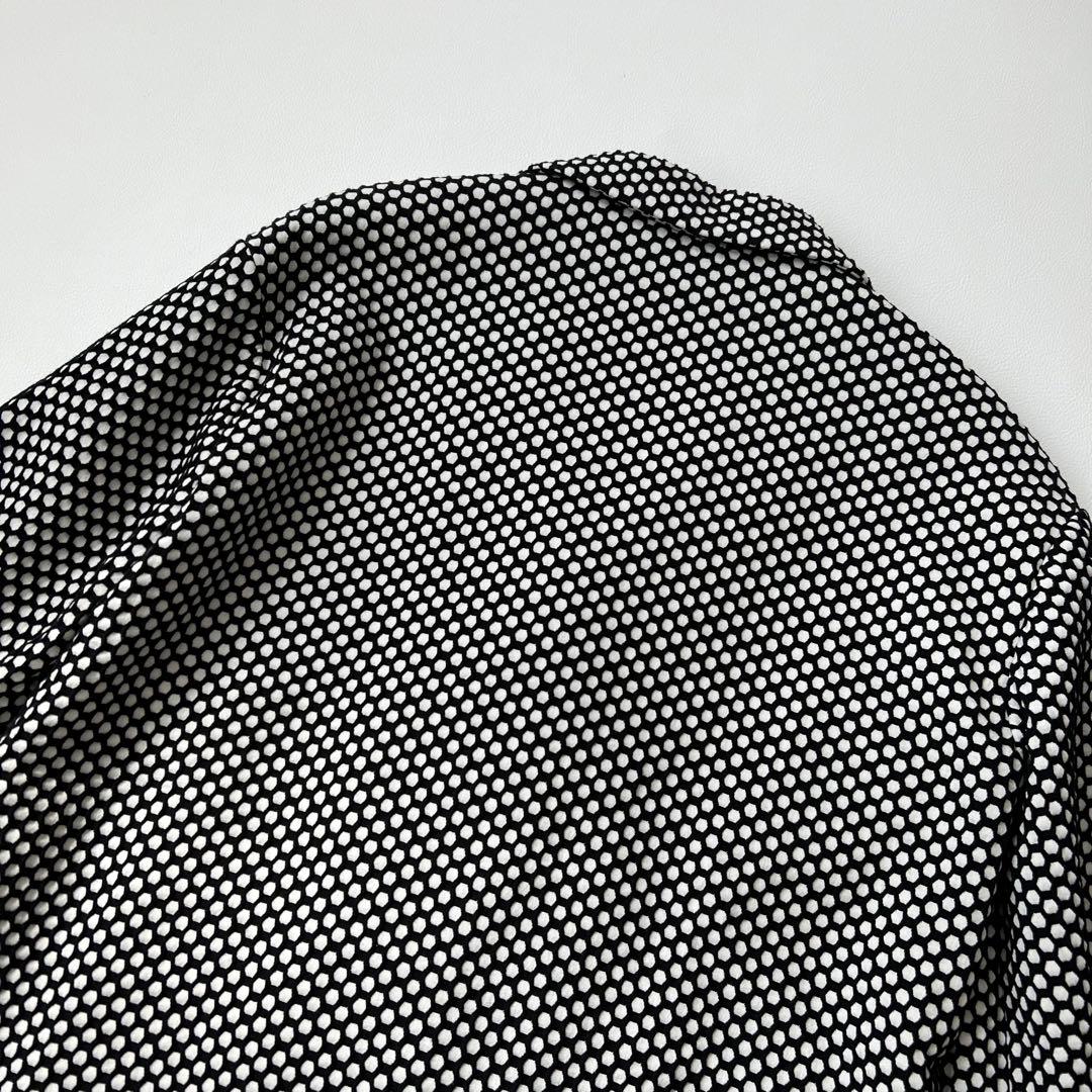 美品　ADEAM アディアム　FOXEY テーラードジャケット　総柄　リボン