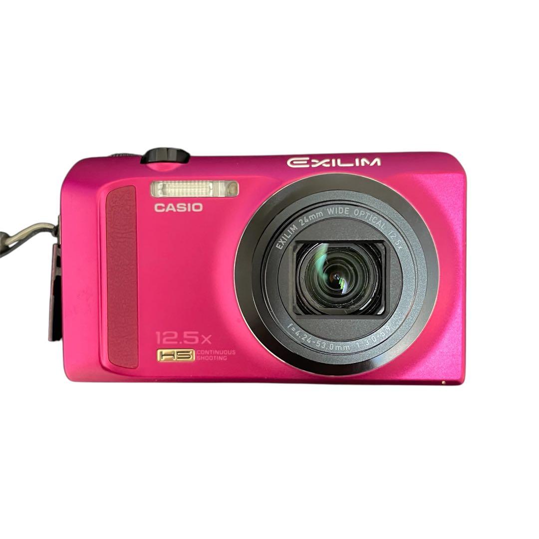 極上♪超美品★カシオ CASIO EXILIM EX-ZR200 ワインレッド