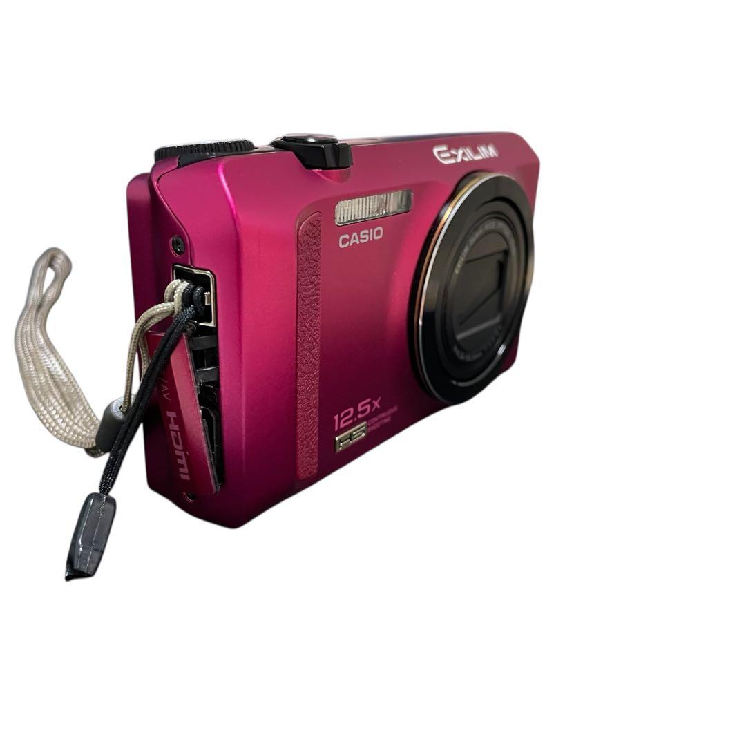 極上♪超美品★カシオ CASIO EXILIM EX-ZR200 ワインレッド