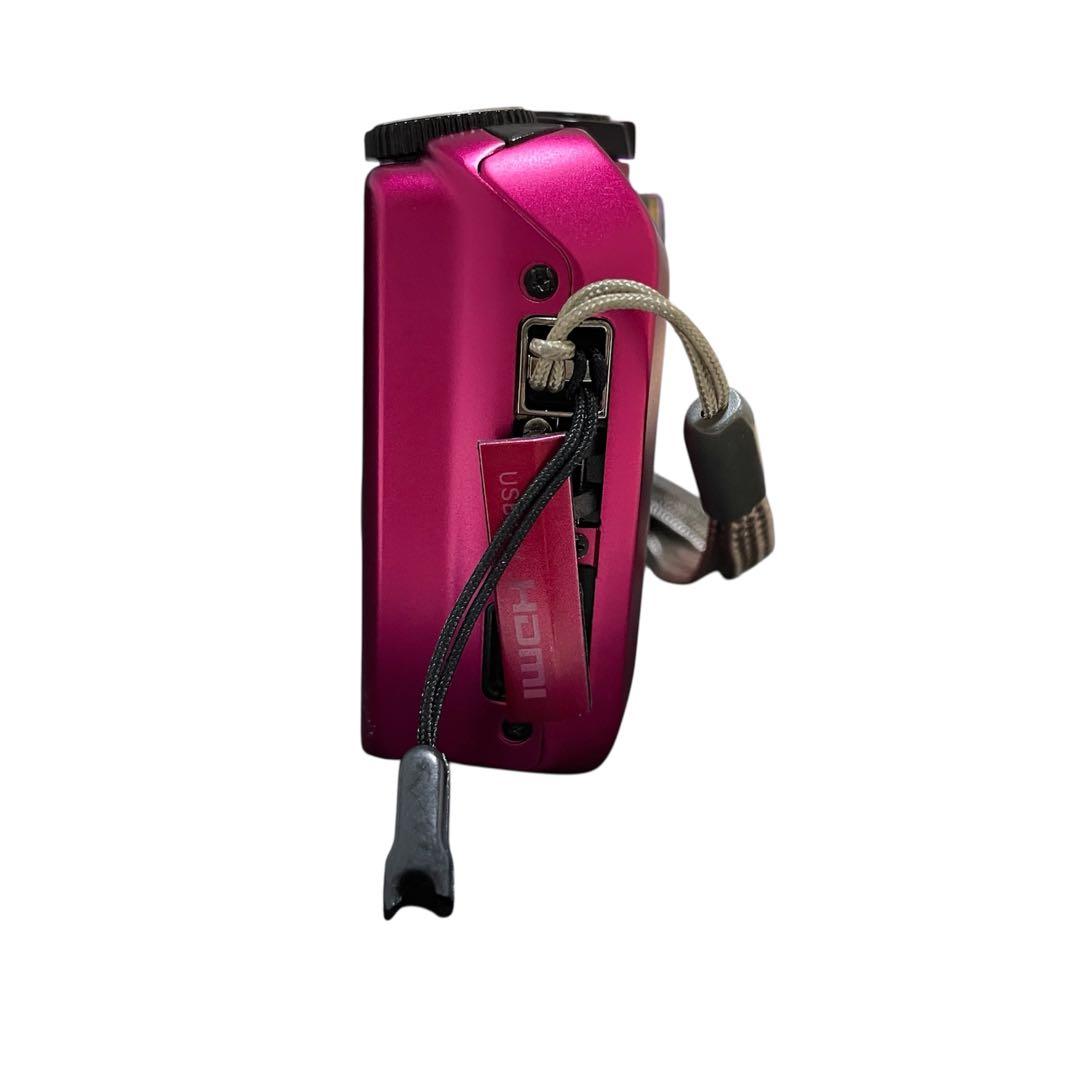 極上♪超美品★カシオ CASIO EXILIM EX-ZR200 ワインレッド