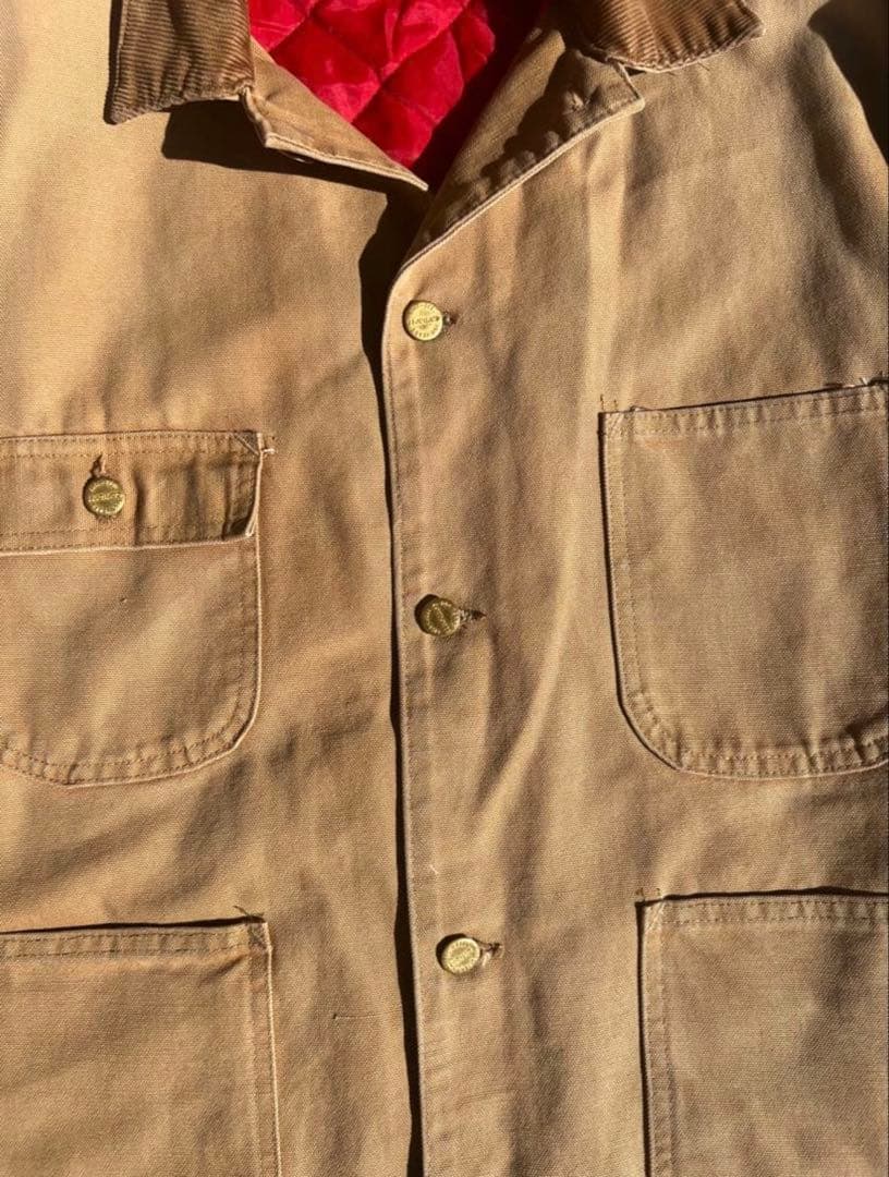 80s Carhartt ミシガンチョアコート 100周年 アメリカ製