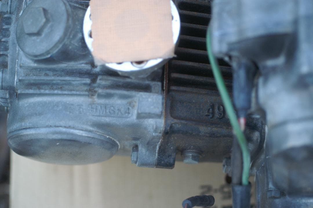 12Vセル付 カブエンジン 4速 走行1、5万km 送料込 リトルカブ モンキー