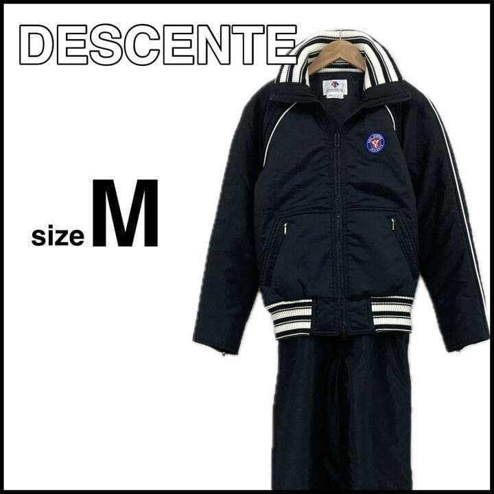 DESCENTE　デサント　スキーウエア　上下セット　レディース　ブラック　M