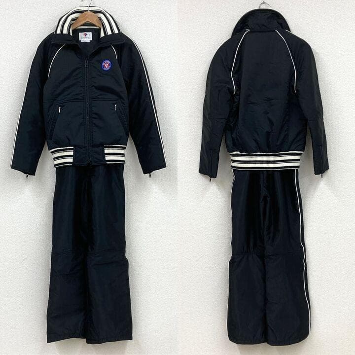 DESCENTE　デサント　スキーウエア　上下セット　レディース　ブラック　M