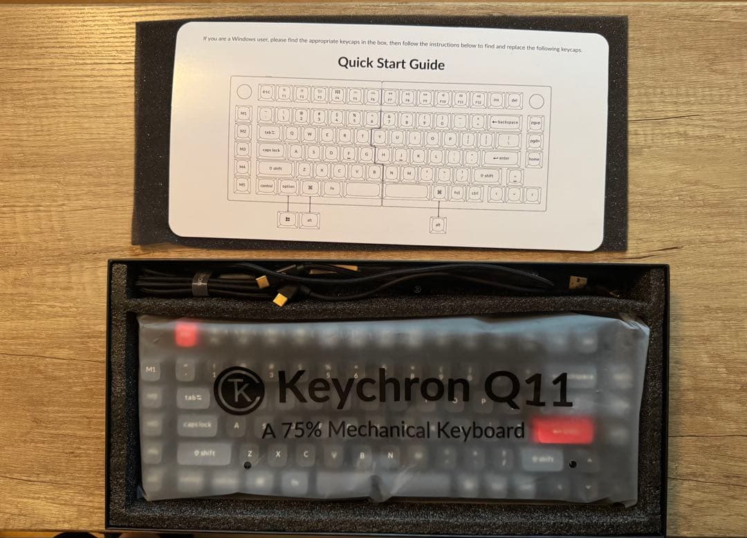 Keychron Q11 75%メカニカルキーボード