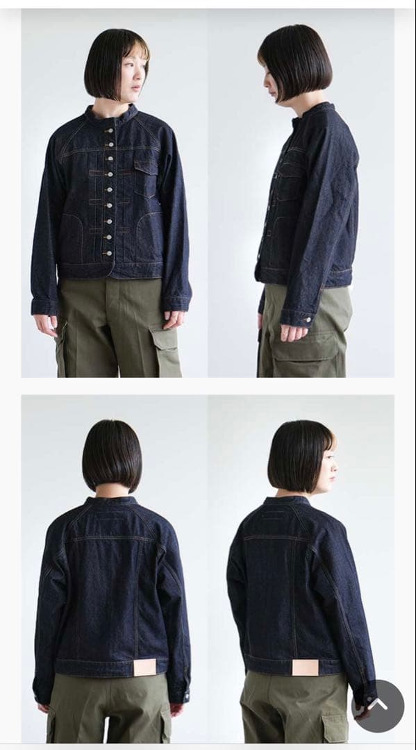 si-si-si comfort デニムJACKETスースースーコンフォート