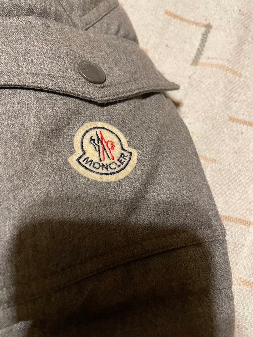 MONCLER MONTGENEVRE モンクレール グレー サイズ0