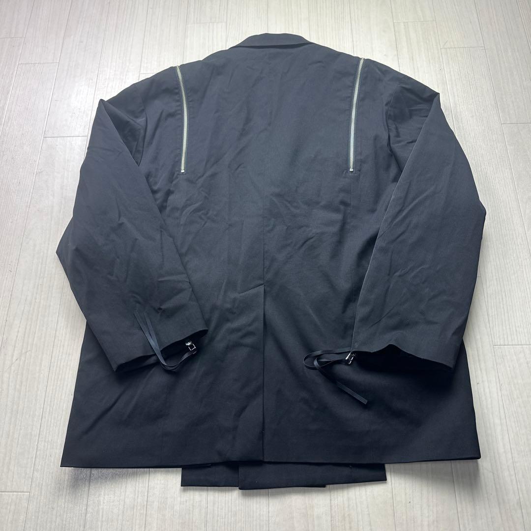 MAISON SPECIAL ジップテーラードジャケット サイズ02 黒系
