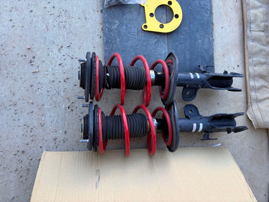 プリウス30 サスペンションキット ダウンサス キャンバープレートセット 愛知