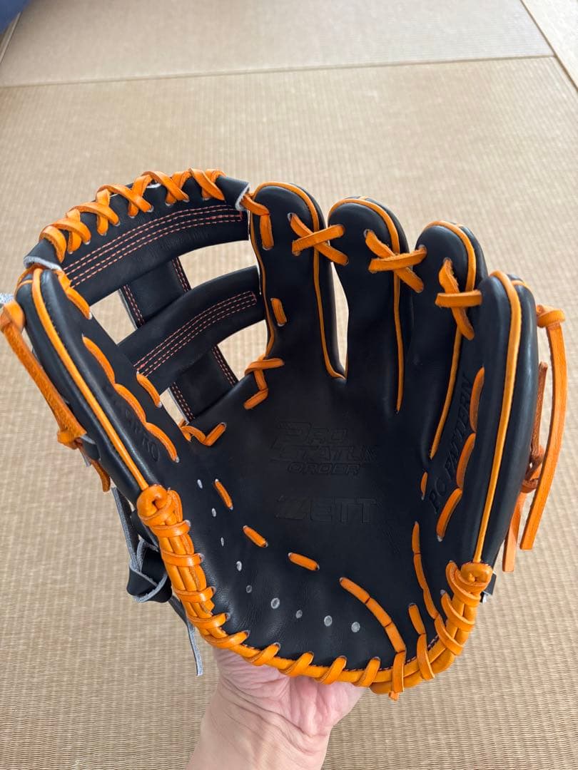 ふ*じ様 ZETT プロステイタス 軟式オーダー 内野手用グローブ