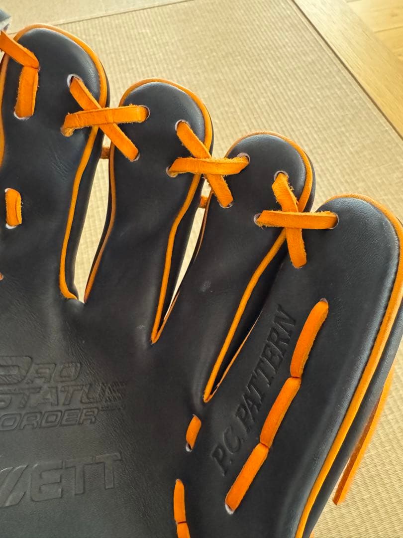 ふ*じ様 ZETT プロステイタス 軟式オーダー 内野手用グローブ