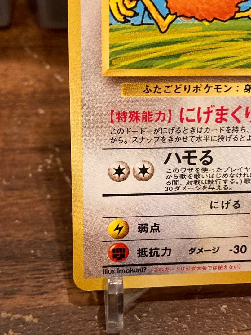 良個体 イマクニ？のドードーLv15 旧裏面 プロモ【ポケモンカード】