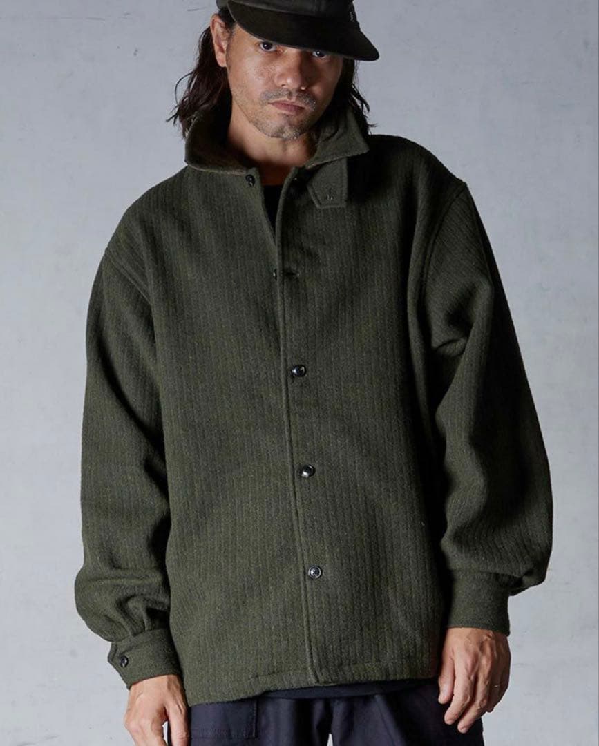 美品EGO TRIPPING エゴトリッピング / ウールシーピーオーシャツ