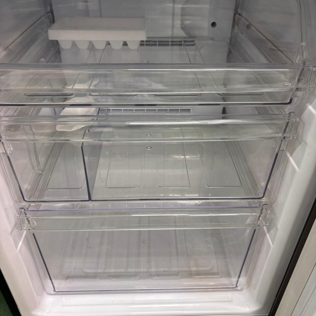 656　関東配送無料　東京発　SHARP　中型冷蔵庫　ブラウン　右開き　小型