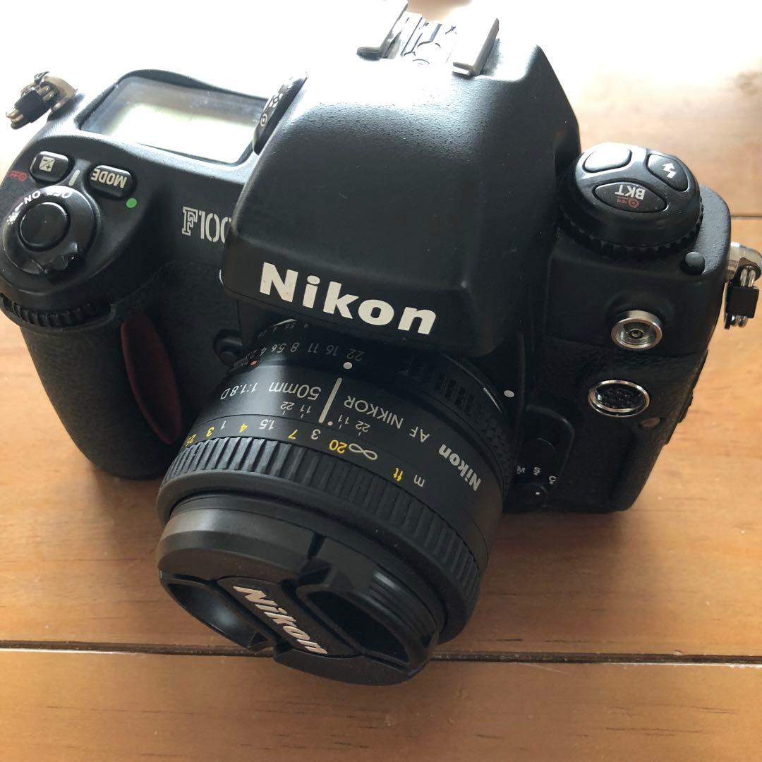 NIKON F100 AF NIKKOR 50mm 1.8 フィルムカメラ