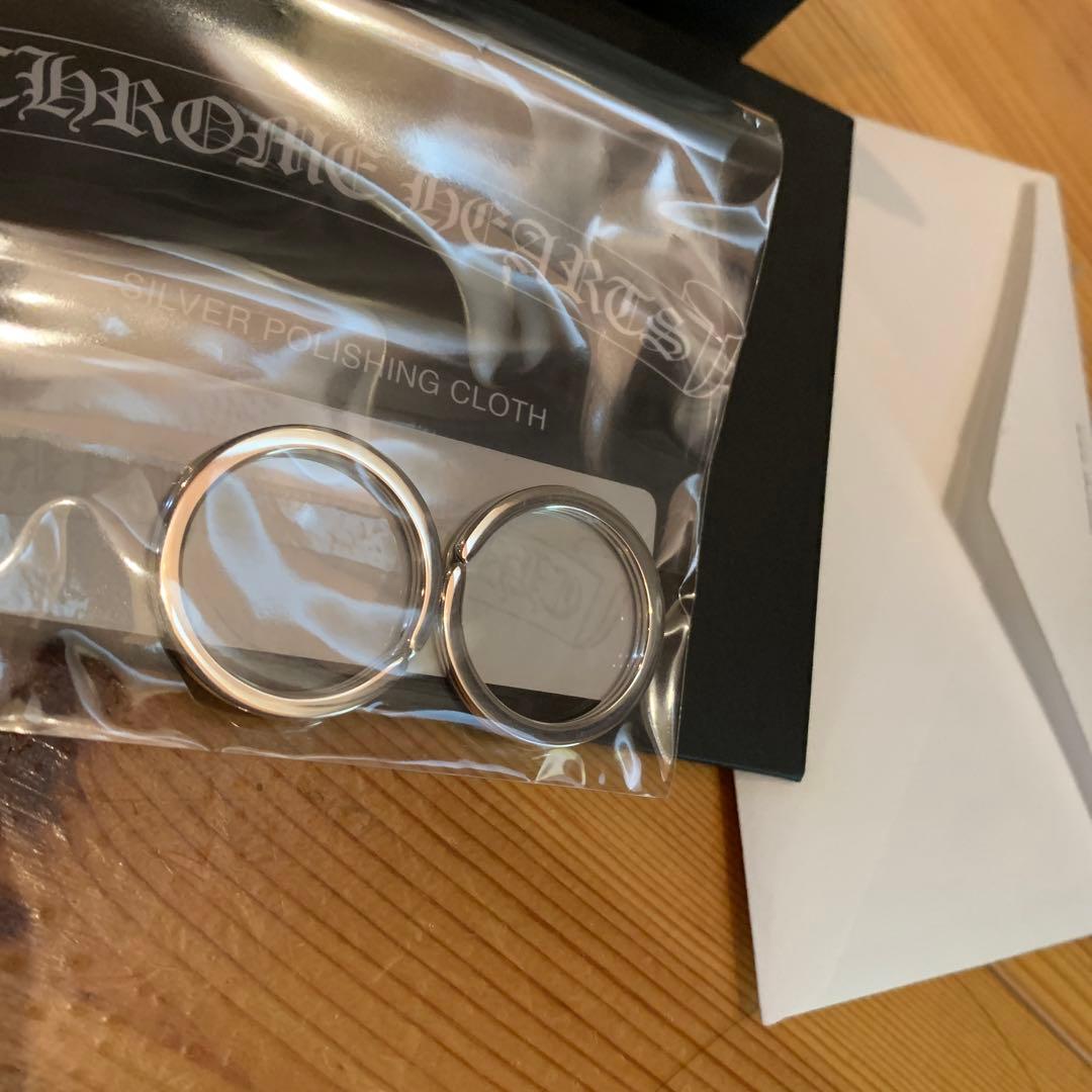 新品　未使用　クロムハーツ　スプリットキーリング２点セット