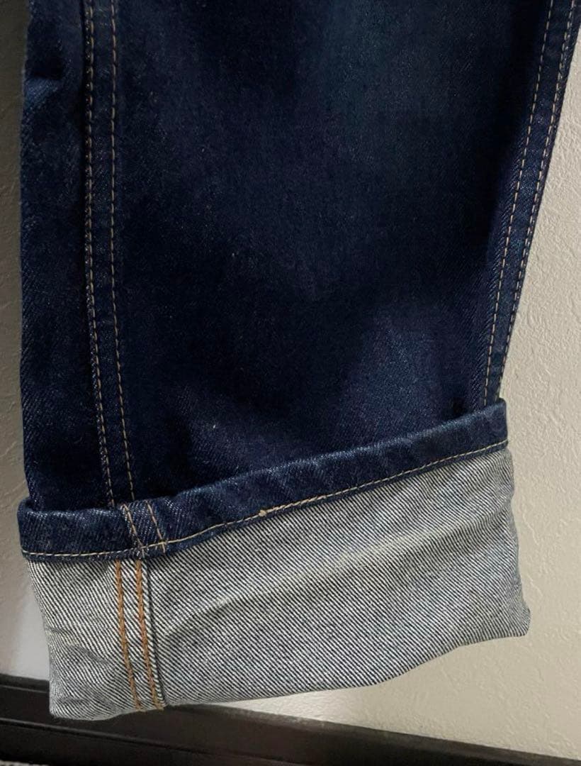 70s BIGJOHN デニムオーバーオール w34 TARONジップ