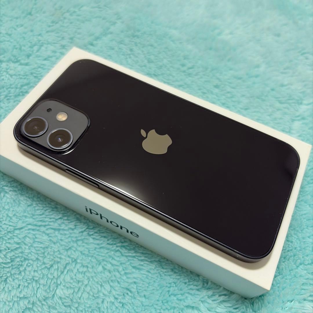 iPhone12 mini 128GB ブラック 付属あり