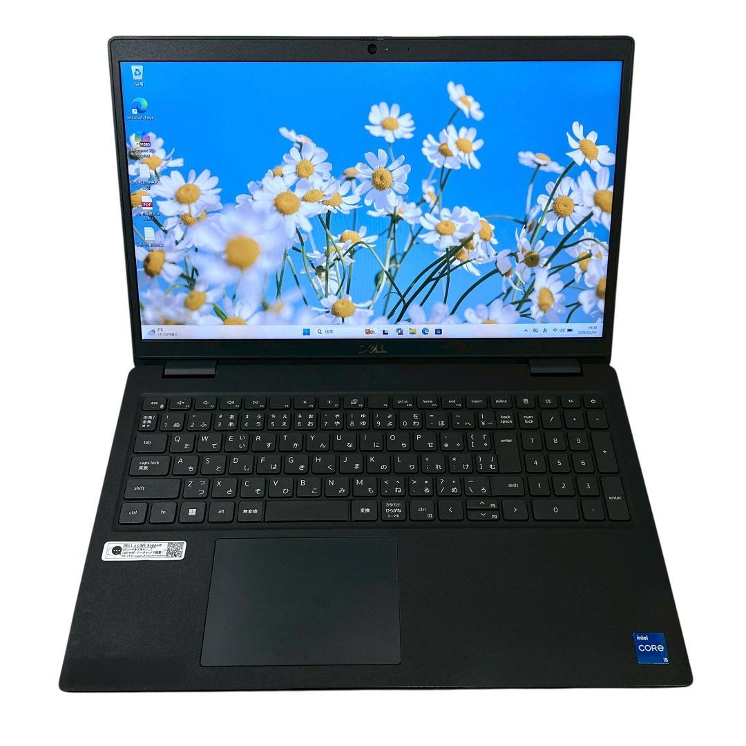 【バッテリー優秀】デル i5 16G/256G ノートパソコン 15型 788