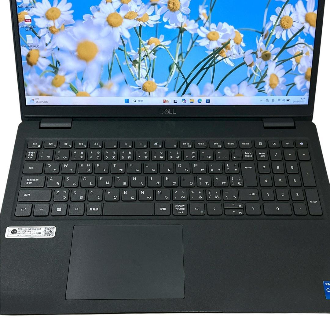 【バッテリー優秀】デル i5 16G/256G ノートパソコン 15型 788