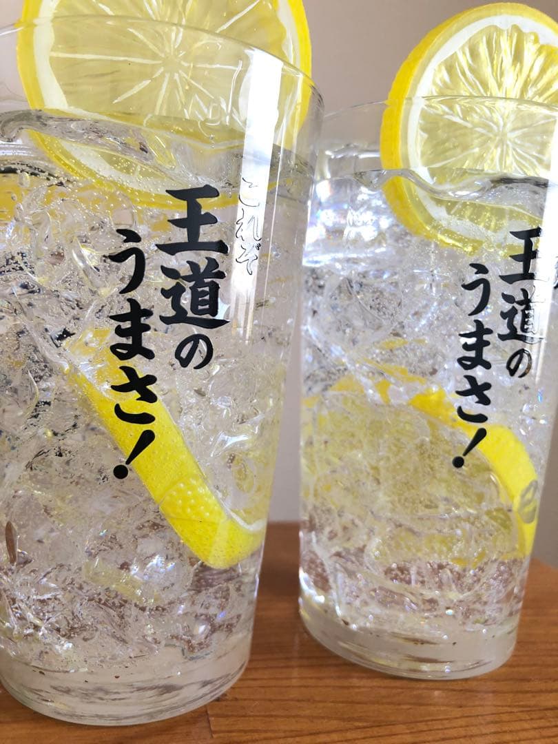 tomo　食品サンプル　レモンサワー　2点