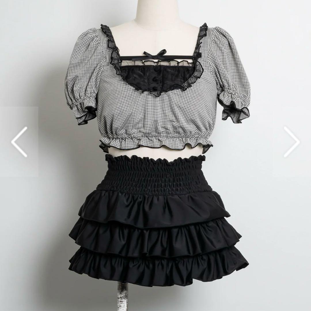 pium ぴうむ ピウム ドーリーフリルセパレートスイムウェア