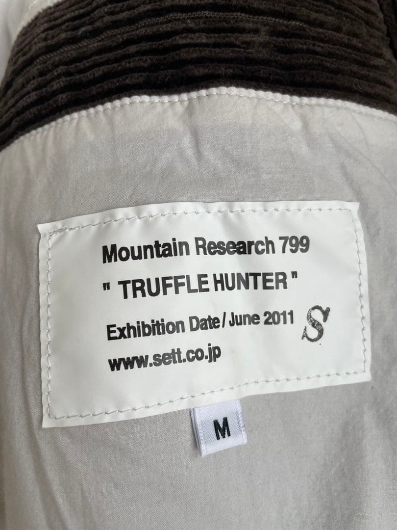 マウンテンリサーチ 太畝コーデュロイジャケット Truffle Hunter