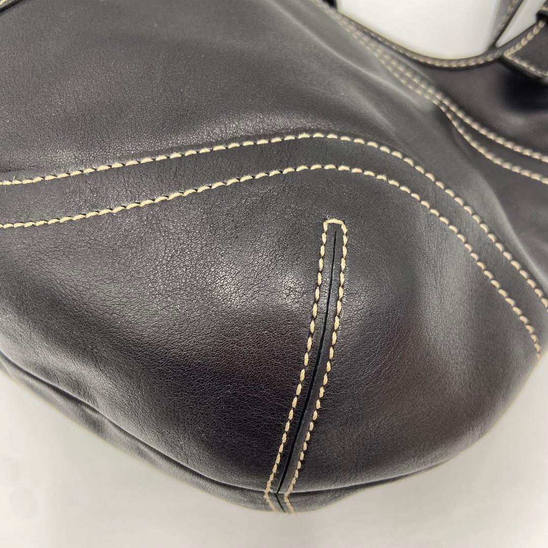 極美品✨コーチ ソーホー ワンショルダー アクセサリーポーチ ブラック 9738