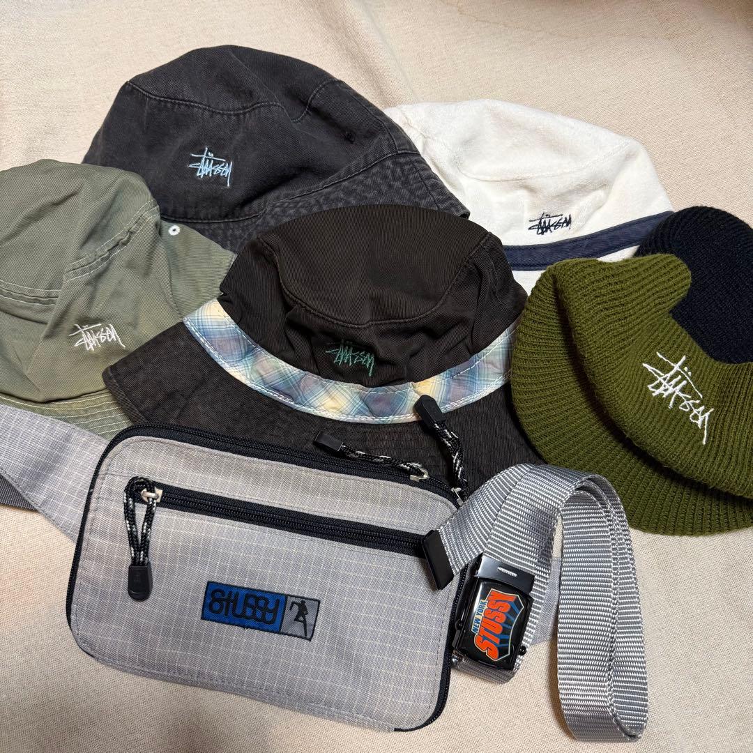 1990s- オールド ステューシー バケットハット まとめ売り 古着