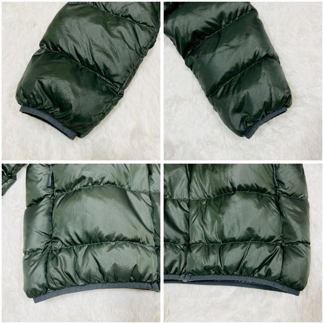 モンベル　ライトアルパインダウンパーカM　ダークグリーン　スタッフバッグなし廃盤