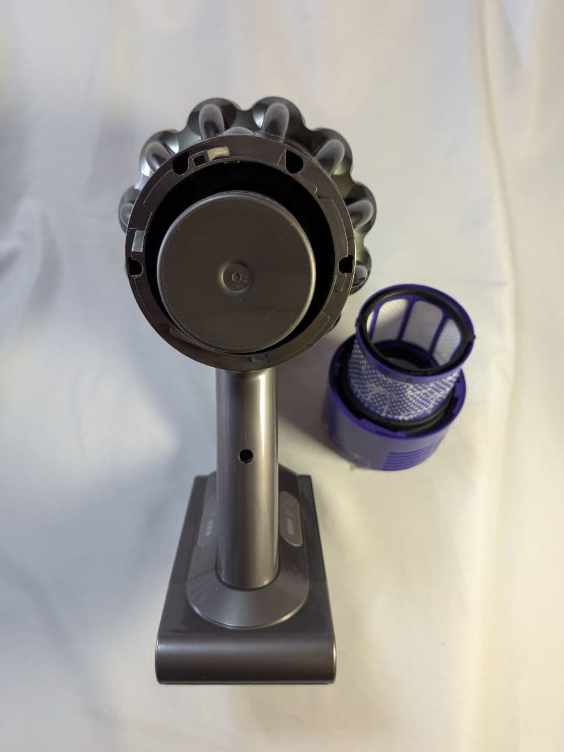 e000　42分　ダイソン　コードレス　SV12　稼働品　分解洗浄済　動作保証